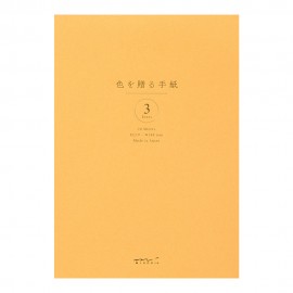 Papier listowy Giving a Color Midori A5 Złoty