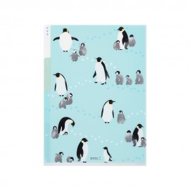 Folder Midori A5 Penguins