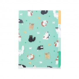 Folder Midori A4 Cats