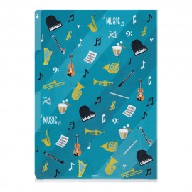 Folder Midori A4 Music Instruments