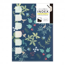 Folder Midori Index Clear A4 Rośliny