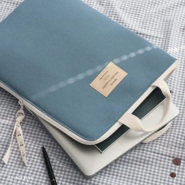 Etui ICONIC Cottony A4 Laptop Pouch Jasny niebieski