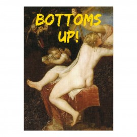 Santoro Masterpieces Occasional Card | Bottoms Up!
