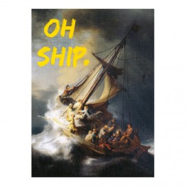 Santoro Masterpieces Occasional Card | Oh Ship
