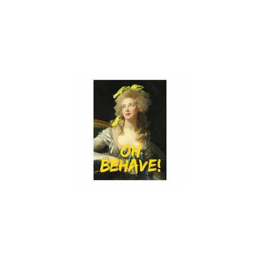 Santoro Masterpieces Occasional Card | Oh Behave!