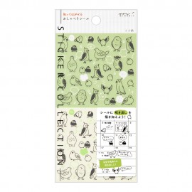 Naklejki Midori Sticker Collection Chat | Ptaki