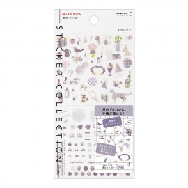 Midori Sticker Collection Color Stickers | Lavender