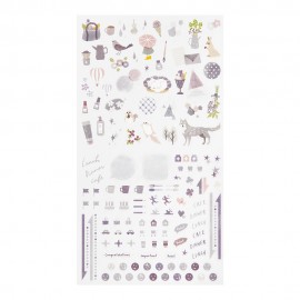 Midori Sticker Collection Color Stickers | Lavender