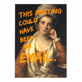 Notebook Santoro Masterpieces A5 | This Meeting Could Have Been An Email
