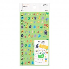 Midori Sticker Collection | Animals
