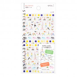 Naklejki Midori Sticker Collection | Joga