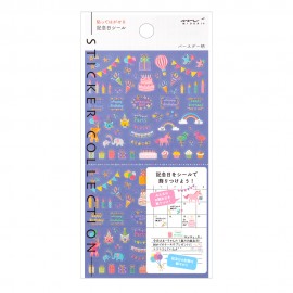 Midori Sticker Collection | Birthday