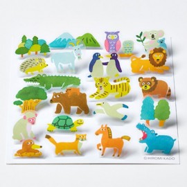 Naklejki King Jim Pop-up Stickers Zwierzęta