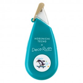 Tape in Dispenser Hobonichi x Plus: Deco Rush - Skateboard Penguin