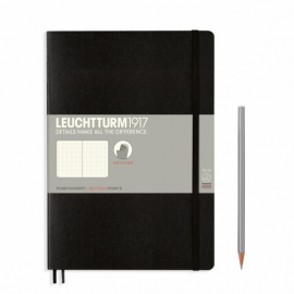 Leuchtturm1917 Softcover Notebook A5 Dotted Black