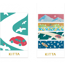 Naklejki indeksujące Hitotoki Kitta Clear Krajobraz