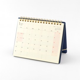 Kalendarz miesięczny Midori Plus Stand Diary Niebieski B6 2023