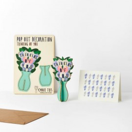 Pop Out Card Decoration | Thinking of you