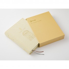 5-Year diary Midori Gate Mini Limited edition Beige