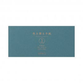 Message Letter Pad Midori Giving a Color Blue