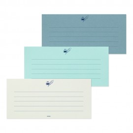 Papier listowy Midori Giving a Color Niebieski