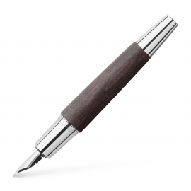 Faber-Castell E-motion Pearwood Black Fountain Pen
