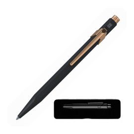 Długopis Caran D'Ache 849 Czarny Mat GT Różowe Złoto Edycja Limitowana