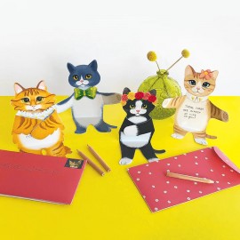 Zestaw kartek Kitten Cuddles Notecards