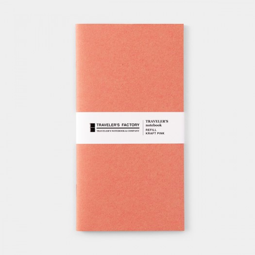 Refill Traveler's Factory Kraft | Pink