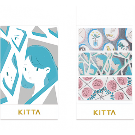 Hitotoki Kitta Index Washi Labels Wide | Mirror