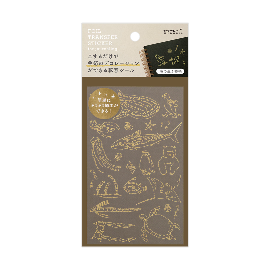 Foil Transfer Sticker Stickers | Sea Animals
