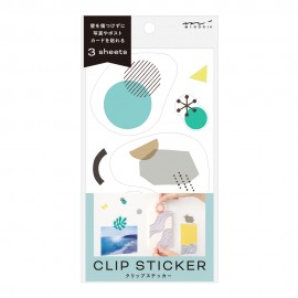 Clip Sticker Midori | Geometrical pattern