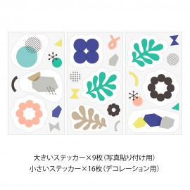 Clip Sticker Midori | Geometrical pattern