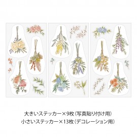 Clip Sticker Midori | Dried Flowers