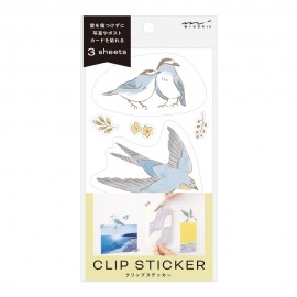 Clip Sticker Midori Ptaki