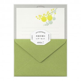 Letterset Midori Leterpress | Bouquet