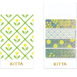 Hitotoki Kitta Index Washi Labels Special Edition Flower