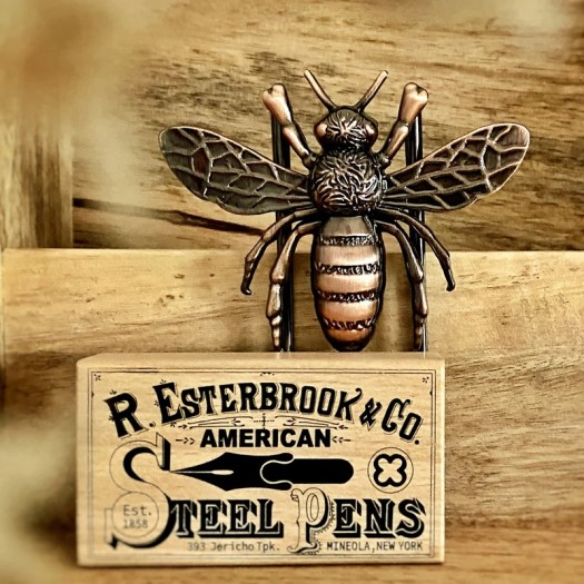 新品未使用】 Esterbrook 販売 Bee Page Holder 蜂