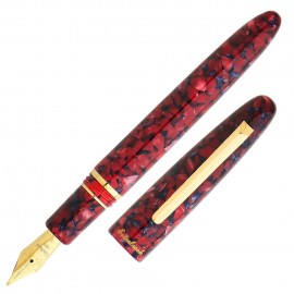 Esterbrook Fountain Pen Estie Scarlet Gold Trim
