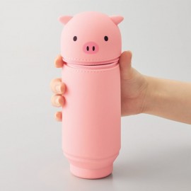 Stable standing pencil case.