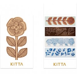 Naklejki indeksujące Hitotoki Kitta | Porcelana