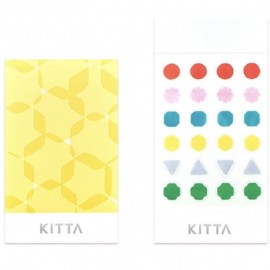 Hitotoki Kitta Index Washi Labels Seal | Plain