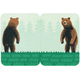 Karteczki samoprzylepne Futamata Fusen Niedźwiedź
