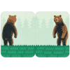 Karteczki samoprzylepne z ilustracją niedźwiedzia.