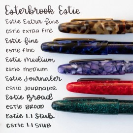 A wide selection of Esterbrook nibs.
