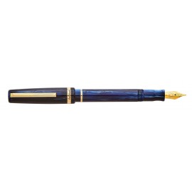 Esterbrook Fountain Pen JR Pocket Capri Blue Gold Trim