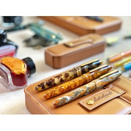 The Nook collection is designed for fountain pen collectors.