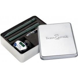Faber-Castell Grip Miseltoe gift set - fountain pen and ballpoint pen
