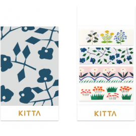 Hitotoki Kitta Index Washi Labels Flowers 5