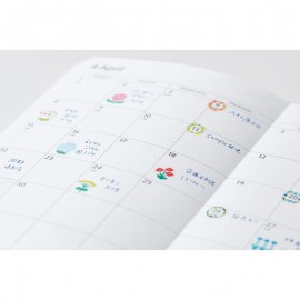 Index stickers will help us organize our calendar.